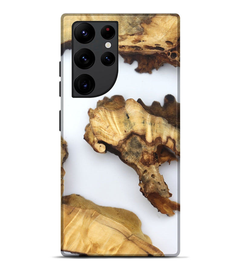 Galaxy S22 Ultra Wood Live Edge Phone Case - Amiri (Clear, 832678)