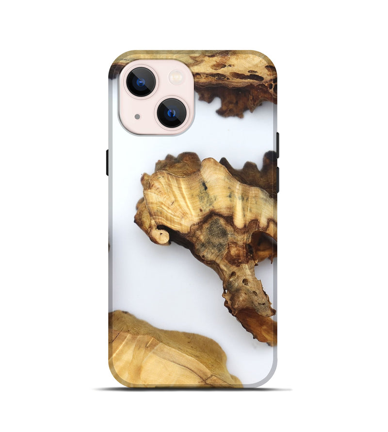 iPhone 13 mini Wood Live Edge Phone Case - Amiri (Clear, 832678)
