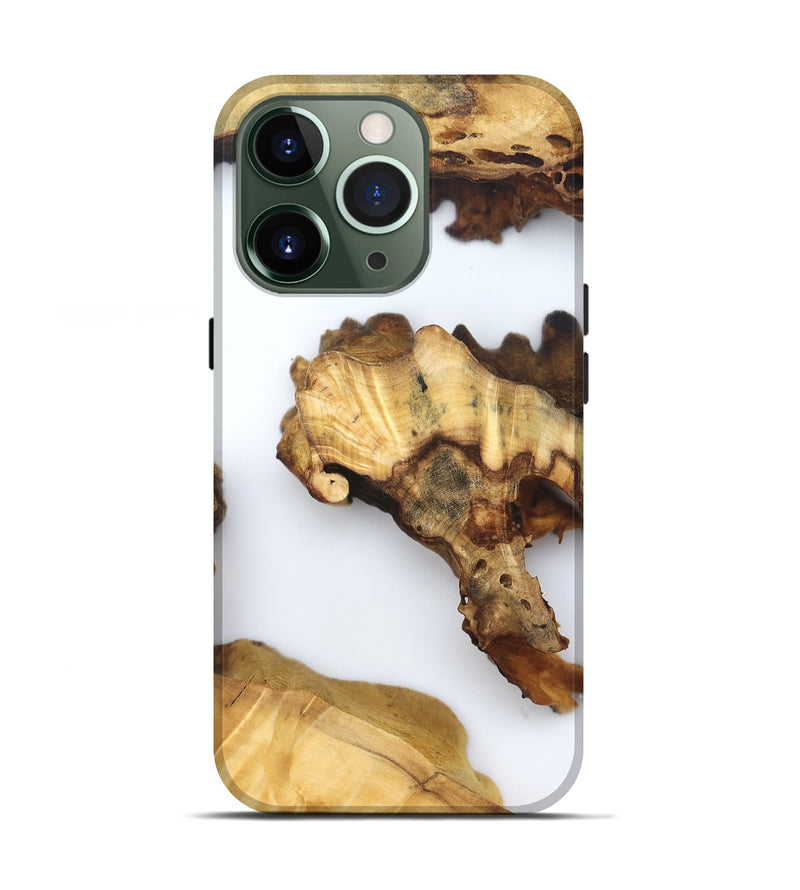 iPhone 13 Pro Wood Live Edge Phone Case - Amiri (Clear, 832678)