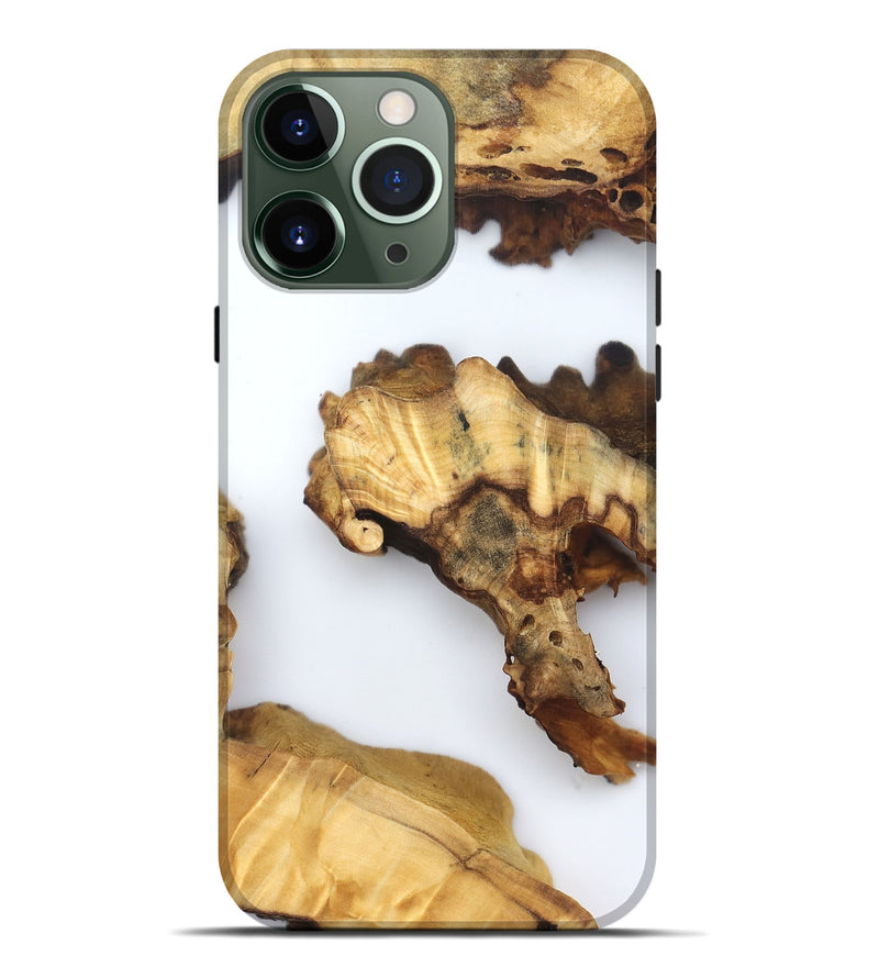iPhone 13 Pro Max Wood Live Edge Phone Case - Amiri (Clear, 832678)