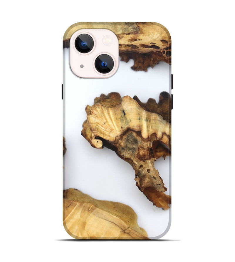iPhone 14 Wood Live Edge Phone Case - Amiri (Clear, 832678)