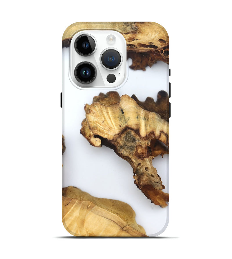 iPhone 15 Pro Wood Live Edge Phone Case - Amiri (Clear, 832678)