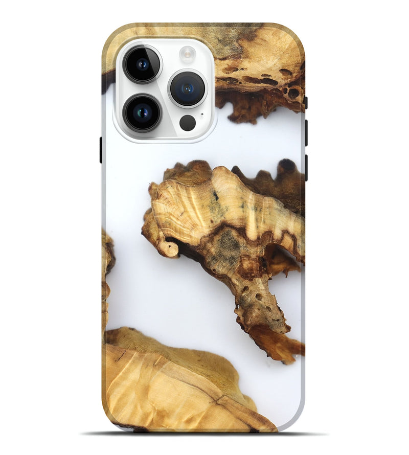 iPhone 15 Pro Max Wood Live Edge Phone Case - Amiri (Clear, 832678)