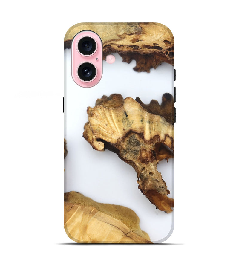 iPhone 17 Wood Live Edge Phone Case - Amiri (Clear, 832678)