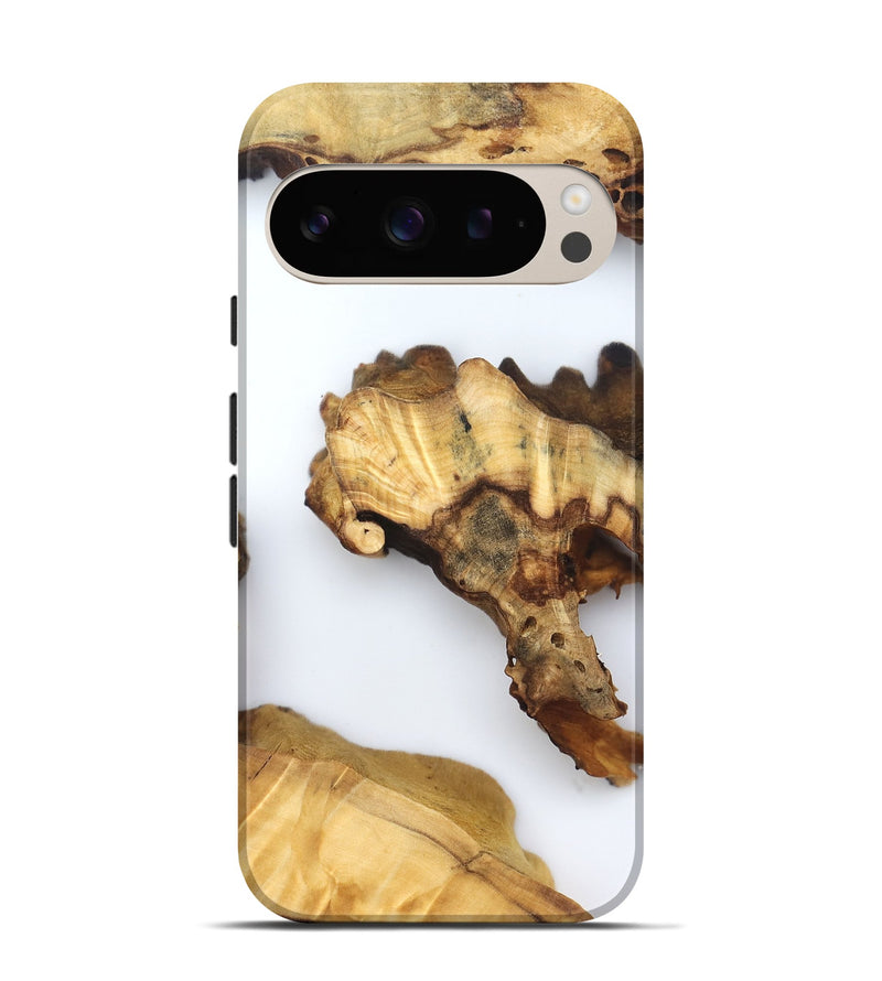 Pixel 9 Pro Wood Live Edge Phone Case - Amiri (Clear, 832678)