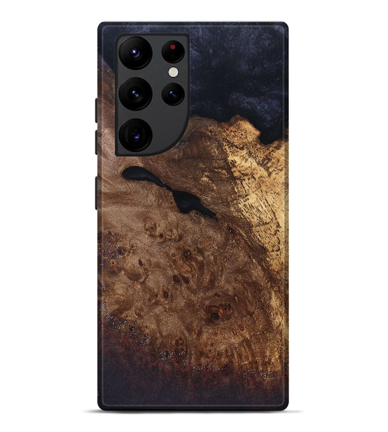 Galaxy S22 Ultra Wood Live Edge Phone Case - Halle (Solid Wood, 832679)