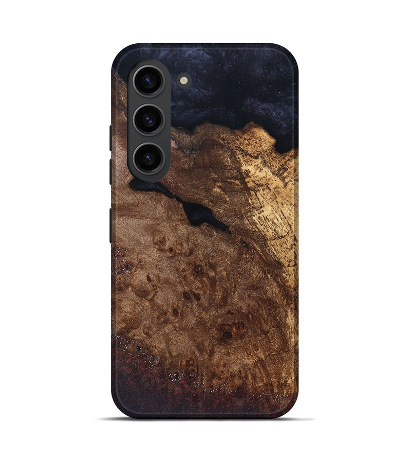 Galaxy S23 Wood Live Edge Phone Case - Halle (Solid Wood, 832679)