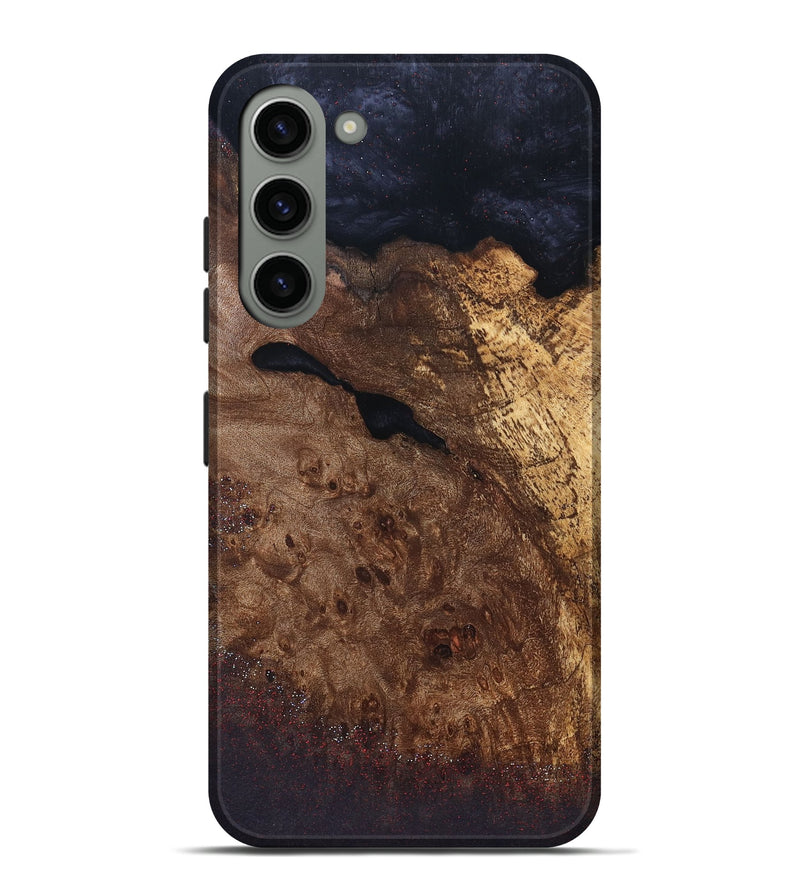 Galaxy S23 Plus Wood Live Edge Phone Case - Halle (Solid Wood, 832679)