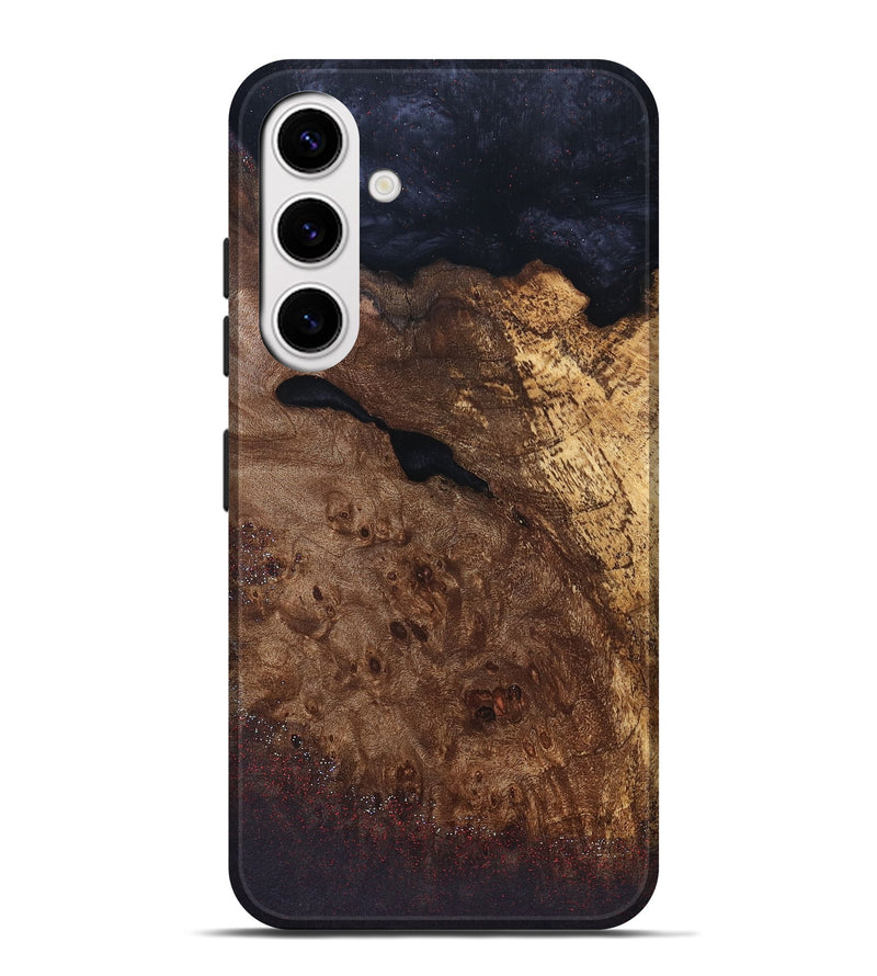 Galaxy S25 Plus Wood Live Edge Phone Case - Halle (Solid Wood, 832679)