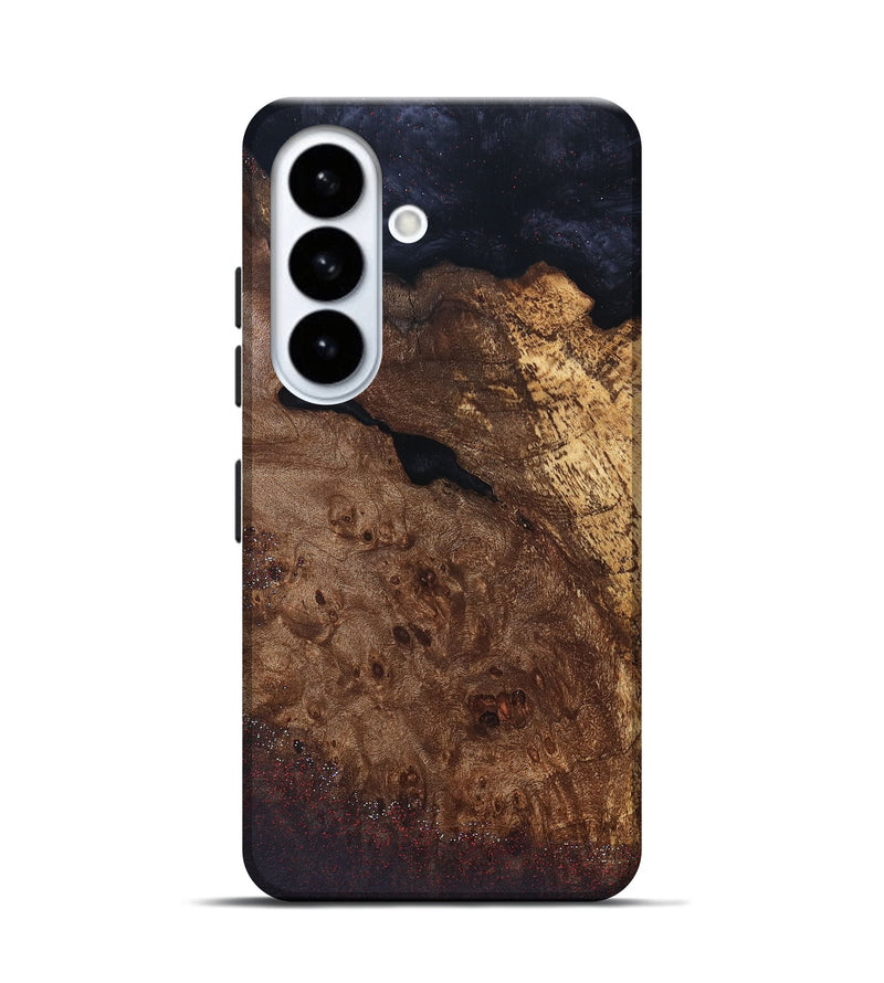 Galaxy S26 Wood Live Edge Phone Case - Halle (Solid Wood, 832679)