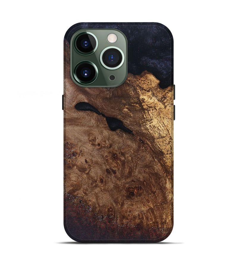 iPhone 13 Pro Wood Live Edge Phone Case - Halle (Solid Wood, 832679)