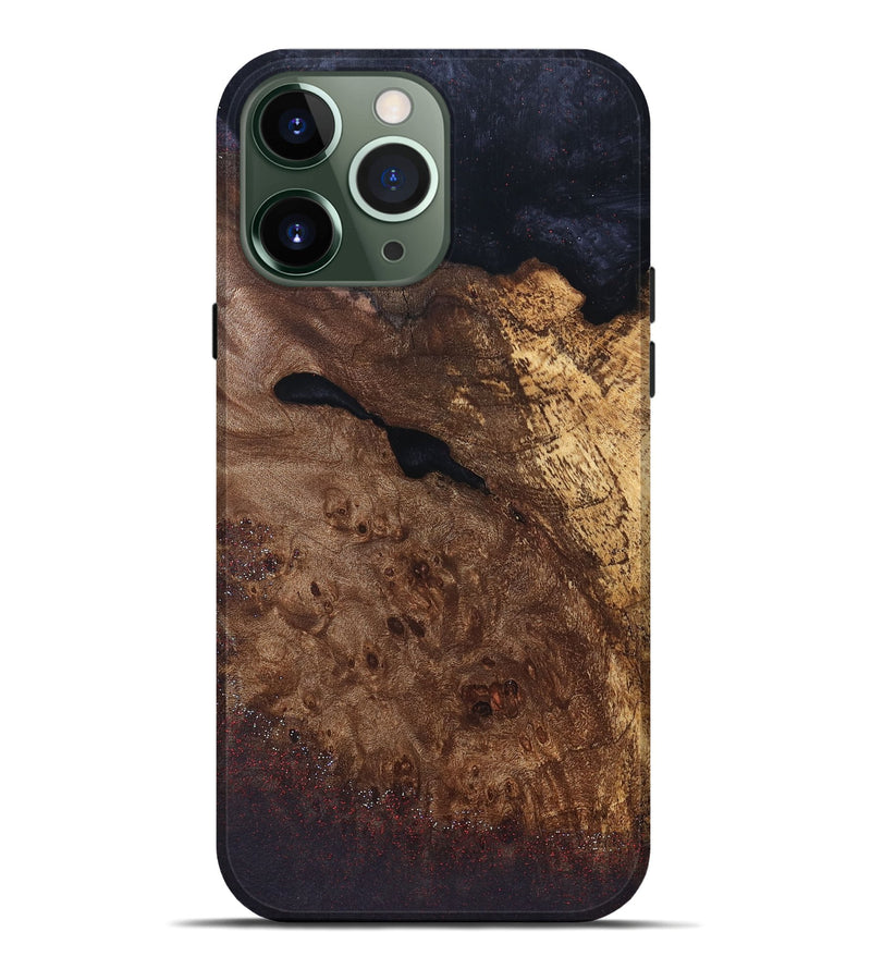 iPhone 13 Pro Max Wood Live Edge Phone Case - Halle (Solid Wood, 832679)