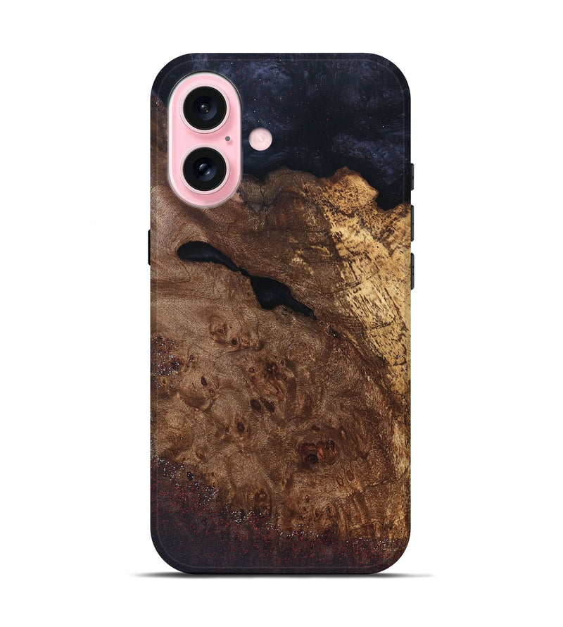 iPhone 17 Wood Live Edge Phone Case - Halle (Solid Wood, 832679)