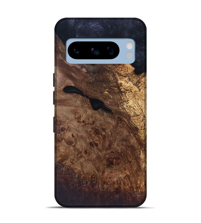 Pixel 8 Pro Wood Live Edge Phone Case - Halle (Solid Wood, 832679)