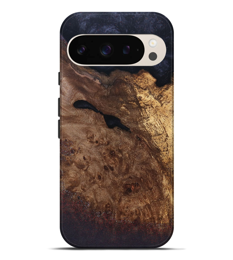 Pixel 9 Pro XL Wood Live Edge Phone Case - Halle (Solid Wood, 832679)