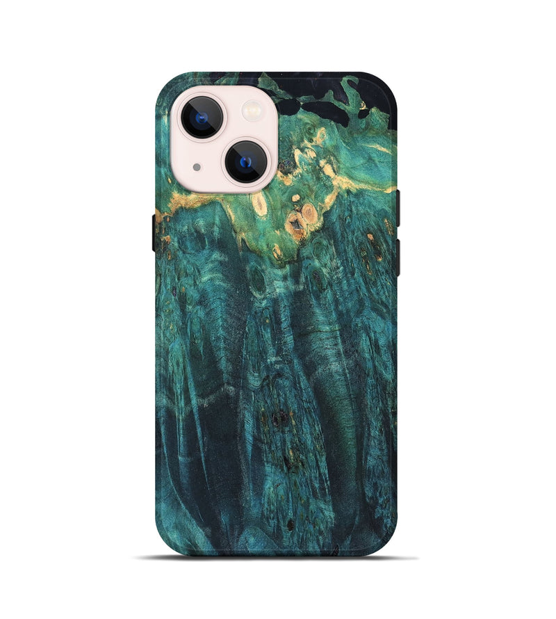 iPhone 13 mini Wood Live Edge Phone Case - Trace (Solid Wood, 832680)