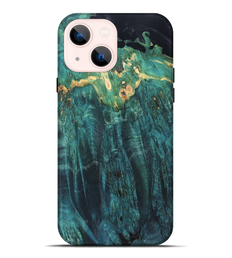 iPhone 14 Plus Wood Live Edge Phone Case - Trace (Solid Wood, 832680)