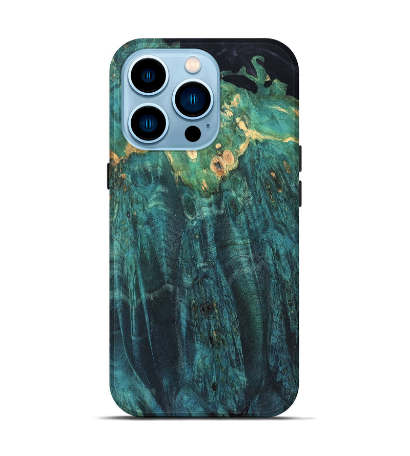 iPhone 14 Pro Wood Live Edge Phone Case - Trace (Solid Wood, 832680)