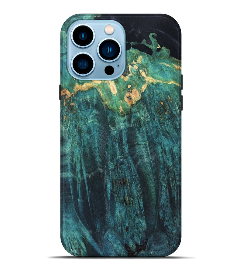 iPhone 14 Pro Max Wood Live Edge Phone Case - Trace (Solid Wood, 832680)