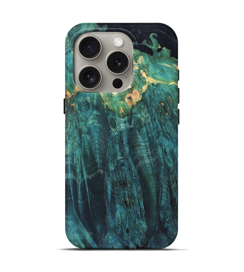 iPhone 16 Pro Wood Live Edge Phone Case - Trace (Solid Wood, 832680)