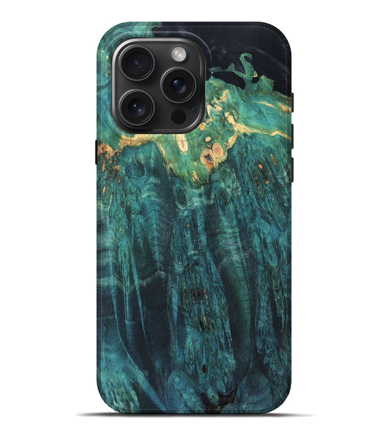 iPhone 16 Pro Max Wood Live Edge Phone Case - Trace (Solid Wood, 832680)