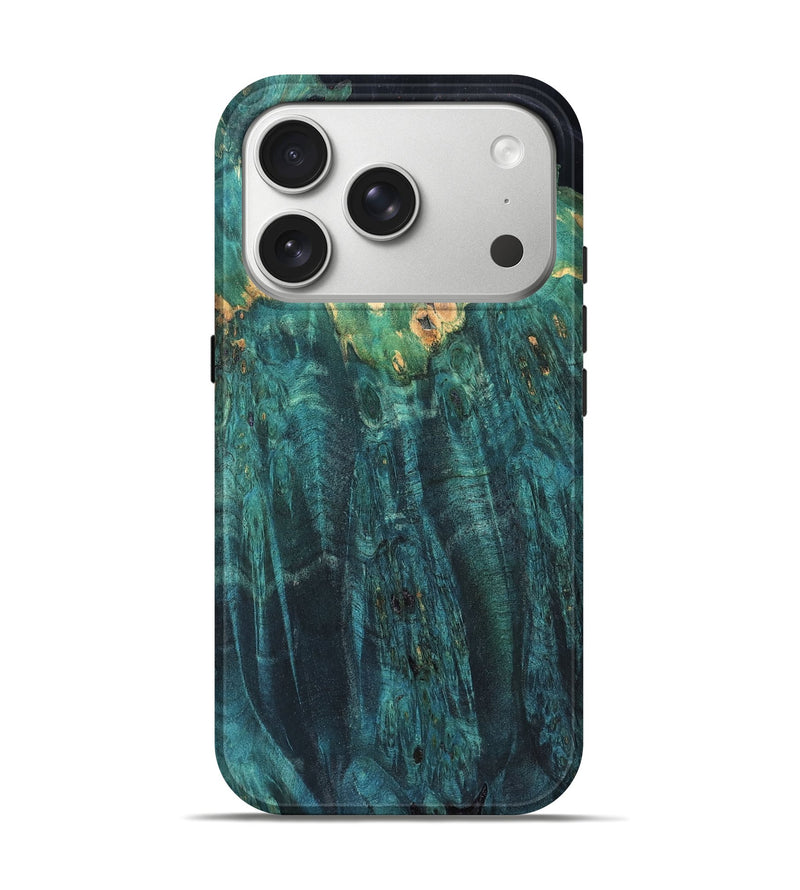 iPhone 17 Pro Wood Live Edge Phone Case - Trace (Solid Wood, 832680)