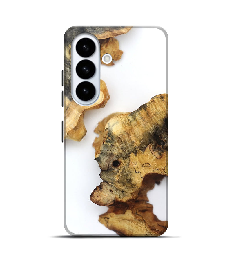Galaxy S26 Wood Live Edge Phone Case - Lucian (Clear, 832681)