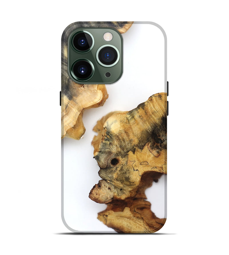 iPhone 13 Pro Wood Live Edge Phone Case - Lucian (Clear, 832681)