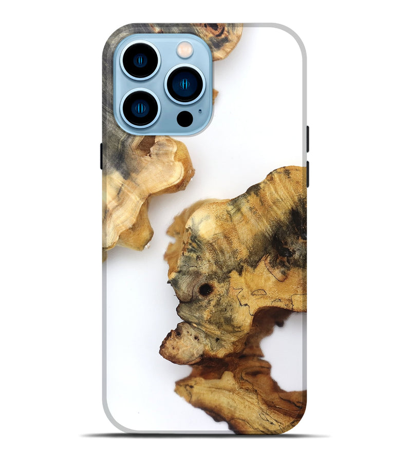 iPhone 14 Pro Max Wood Live Edge Phone Case - Lucian (Clear, 832681)
