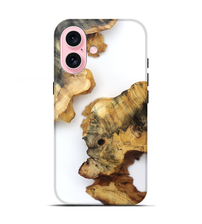 iPhone 17 Wood Live Edge Phone Case - Lucian (Clear, 832681)