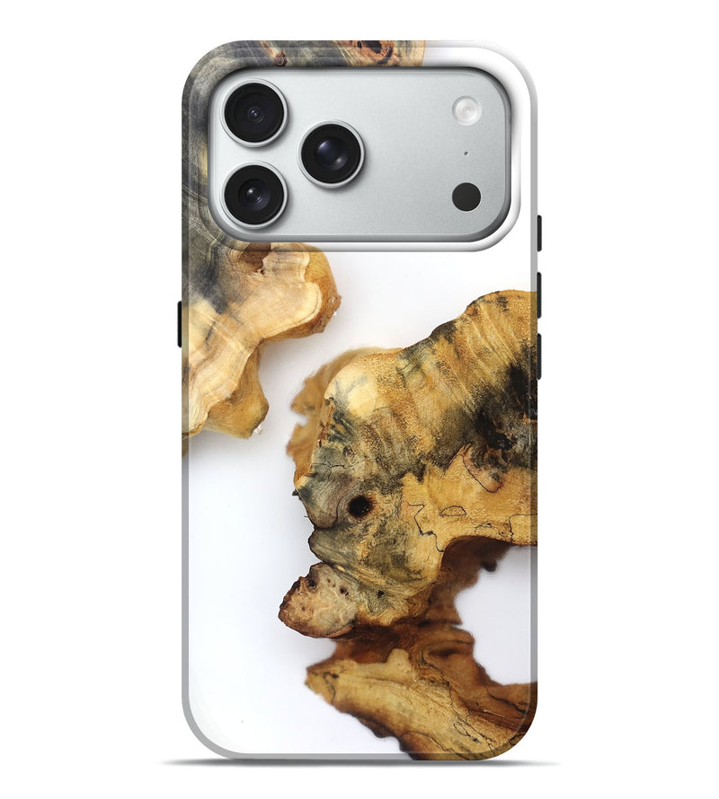 iPhone 18 Pro Max Wood Live Edge Phone Case - Lucian (Clear, 832681)