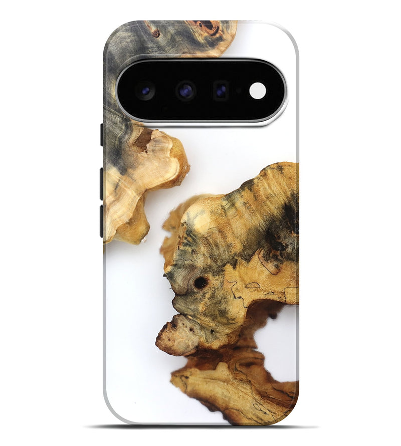 Pixel 11 Pro XL Wood Live Edge Phone Case - Lucian (Clear, 832681)