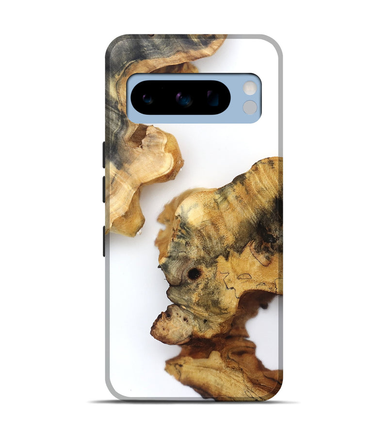 Pixel 8 Pro Wood Live Edge Phone Case - Lucian (Clear, 832681)