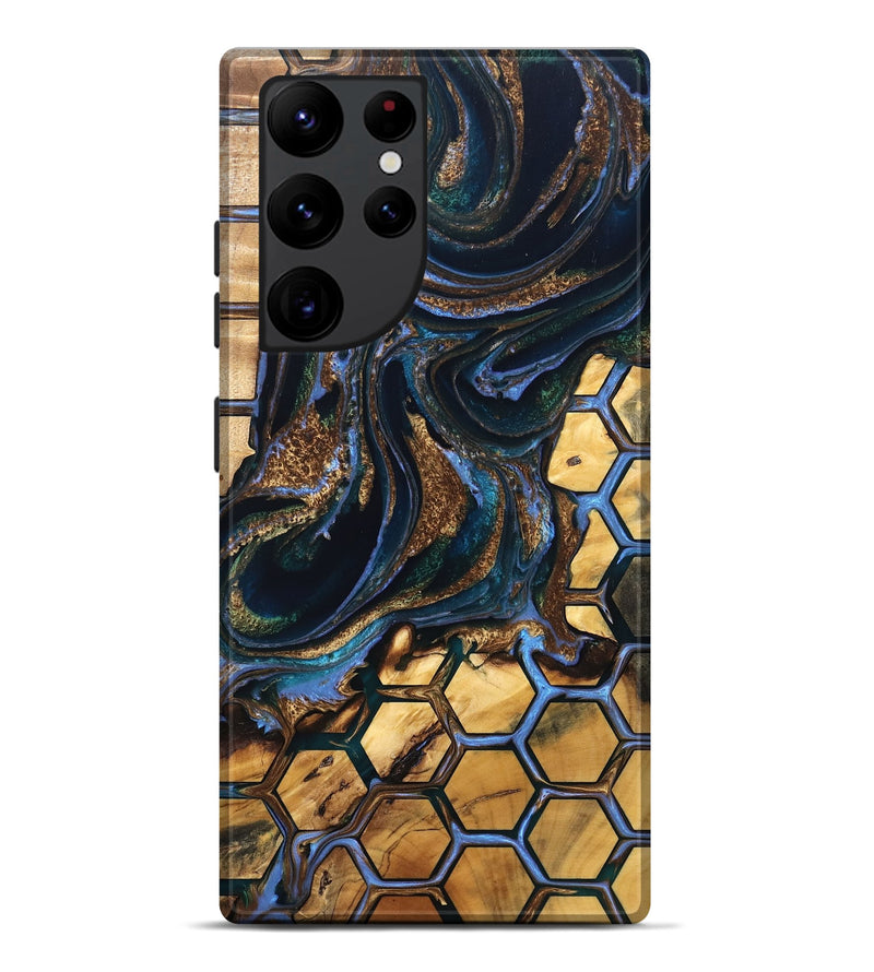 Galaxy S22 Ultra Wood Live Edge Phone Case - Aryana (Pattern, 832683)