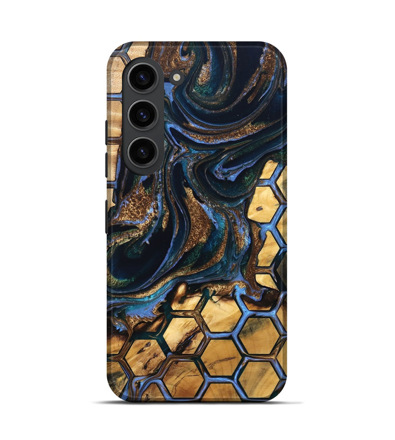 Galaxy S23 Wood Live Edge Phone Case - Aryana (Pattern, 832683)
