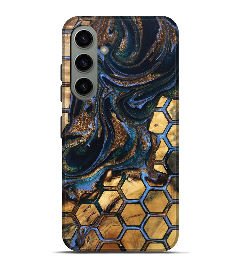 Galaxy S24 Plus Wood Live Edge Phone Case - Aryana (Pattern, 832683)