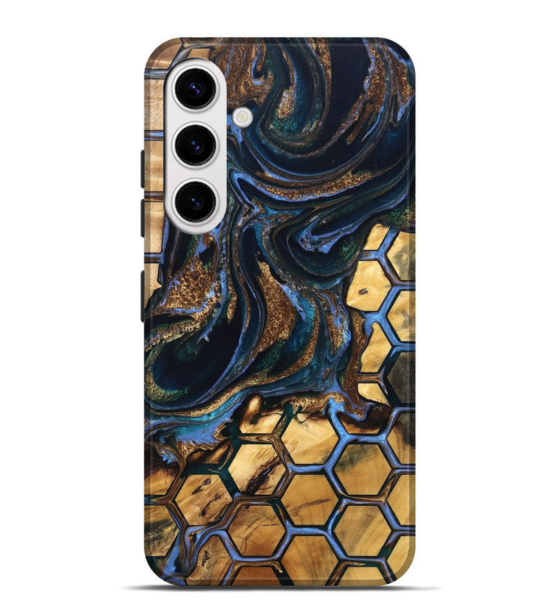 Galaxy S25 Plus Wood Live Edge Phone Case - Aryana (Pattern, 832683)