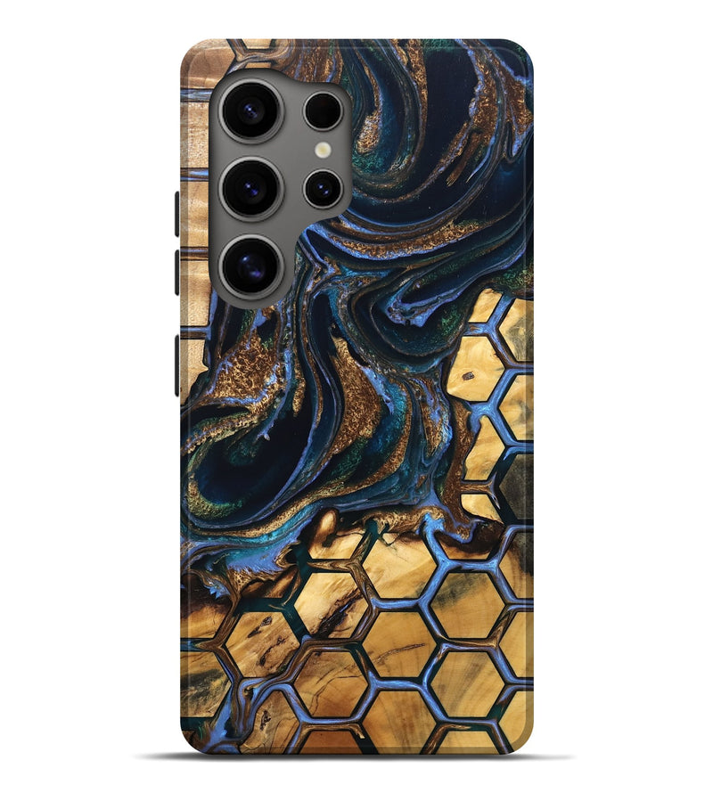 Galaxy S25 Ultra Wood Live Edge Phone Case - Aryana (Pattern, 832683)