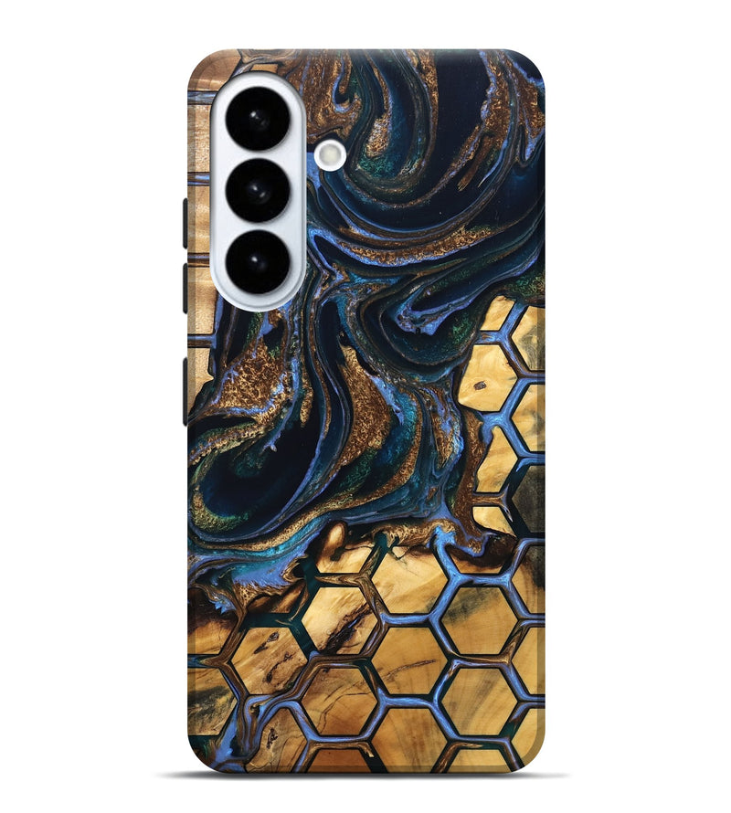 Galaxy S26 Plus Wood Live Edge Phone Case - Aryana (Pattern, 832683)