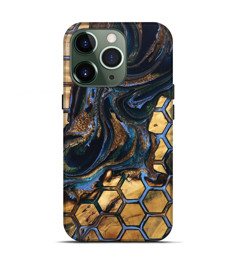 iPhone 13 Pro Wood Live Edge Phone Case - Aryana (Pattern, 832683)