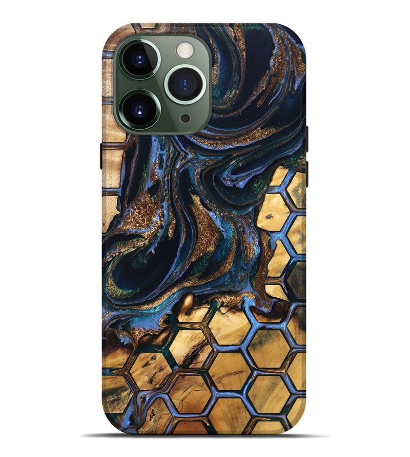 iPhone 13 Pro Max Wood Live Edge Phone Case - Aryana (Pattern, 832683)