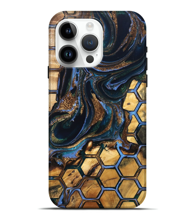 iPhone 15 Pro Max Wood Live Edge Phone Case - Aryana (Pattern, 832683)