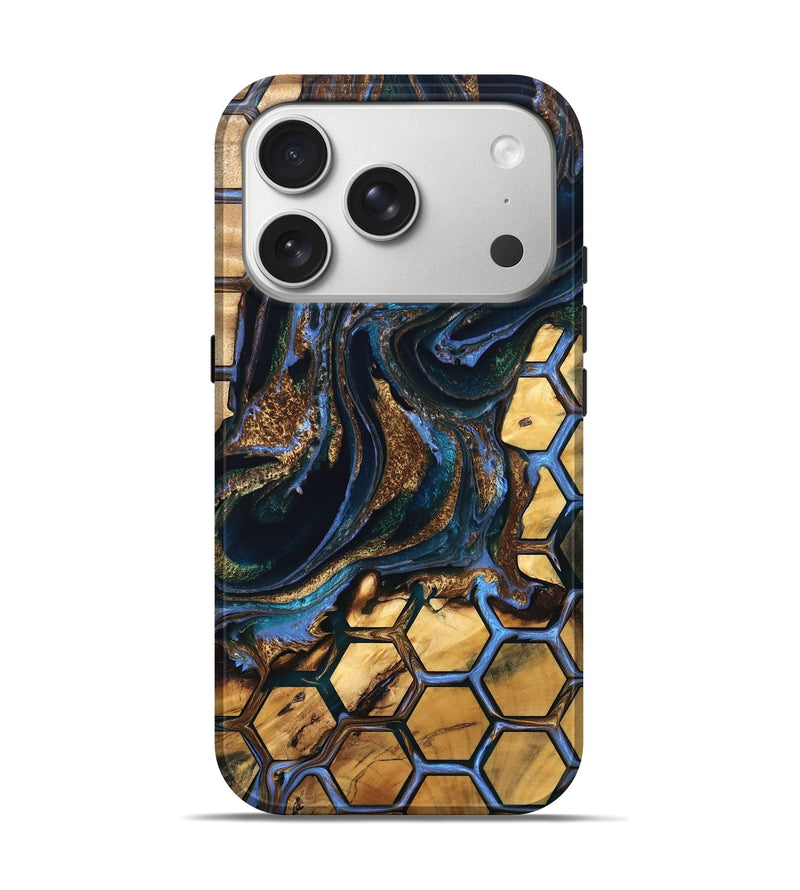 iPhone 17 Pro Wood Live Edge Phone Case - Aryana (Pattern, 832683)