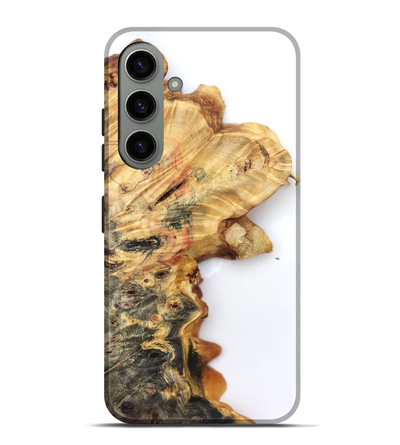Galaxy S24 Plus Wood Live Edge Phone Case - Sheena (Clear, 832684)