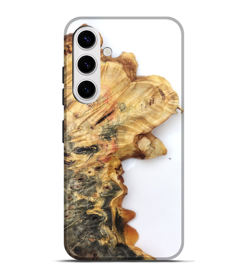 Galaxy S25 Plus Wood Live Edge Phone Case - Sheena (Clear, 832684)
