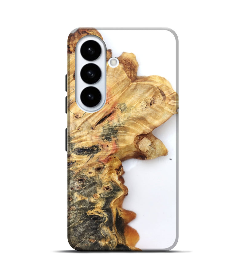 Galaxy S26 Wood Live Edge Phone Case - Sheena (Clear, 832684)