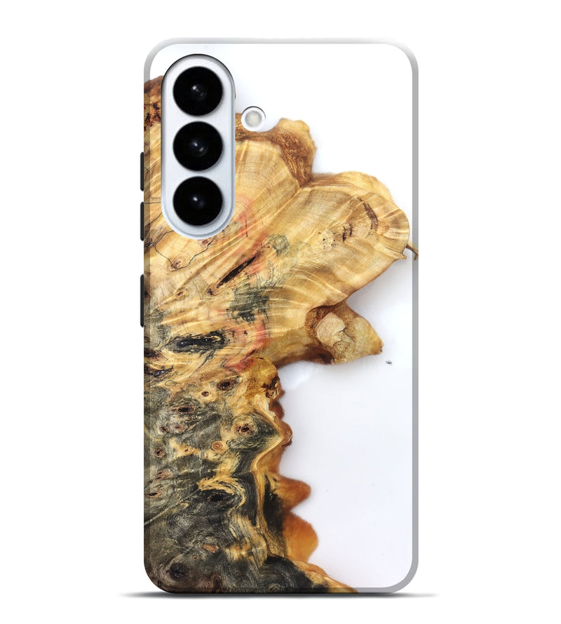 Galaxy S26 Plus Wood Live Edge Phone Case - Sheena (Clear, 832684)