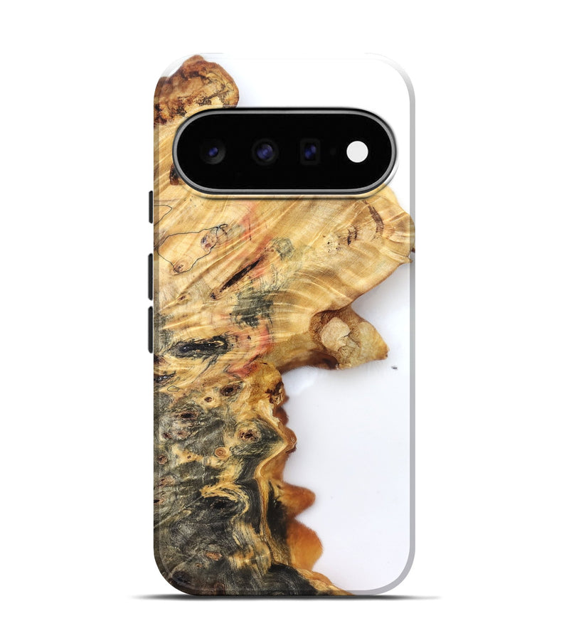 Pixel 11 Pro Wood Live Edge Phone Case - Sheena (Clear, 832684)
