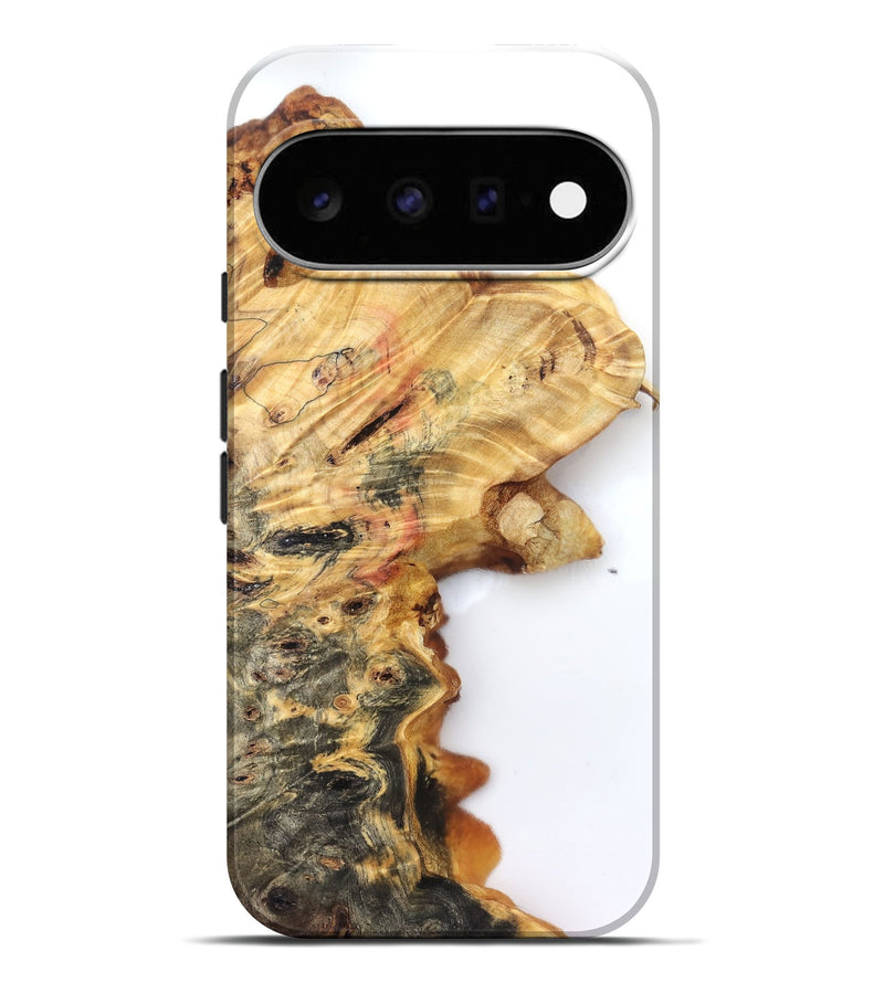 Pixel 11 Pro XL Wood Live Edge Phone Case - Sheena (Clear, 832684)