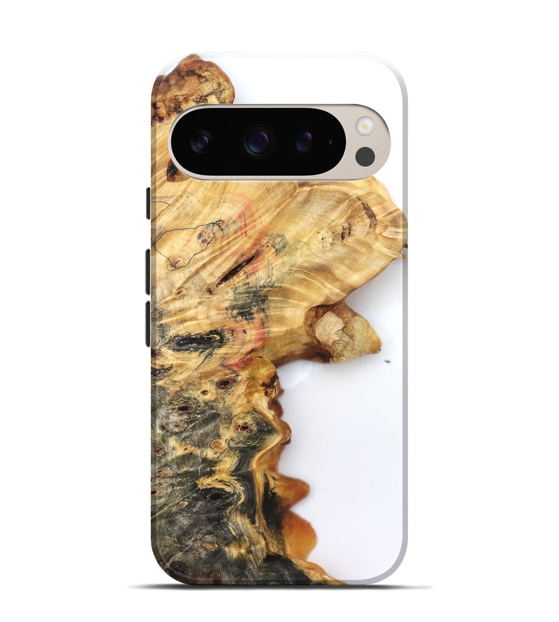 Pixel 9 Wood Live Edge Phone Case - Sheena (Clear, 832684)